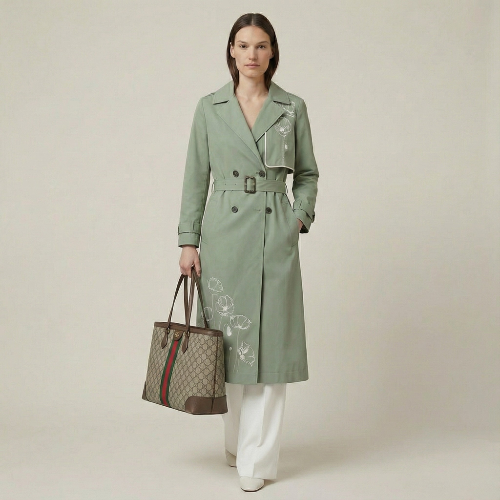 Iris Trench Coat