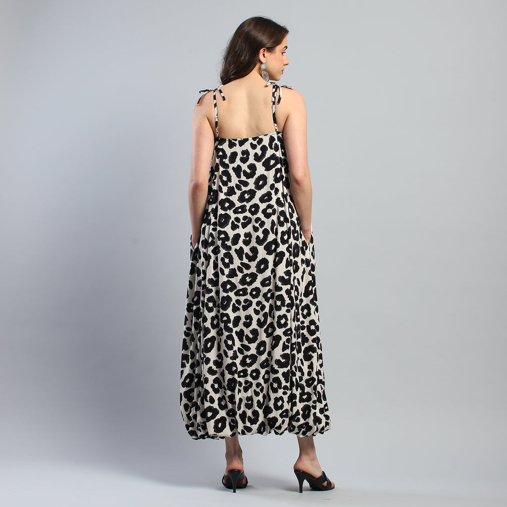 Luna Leopard Bubble Dress