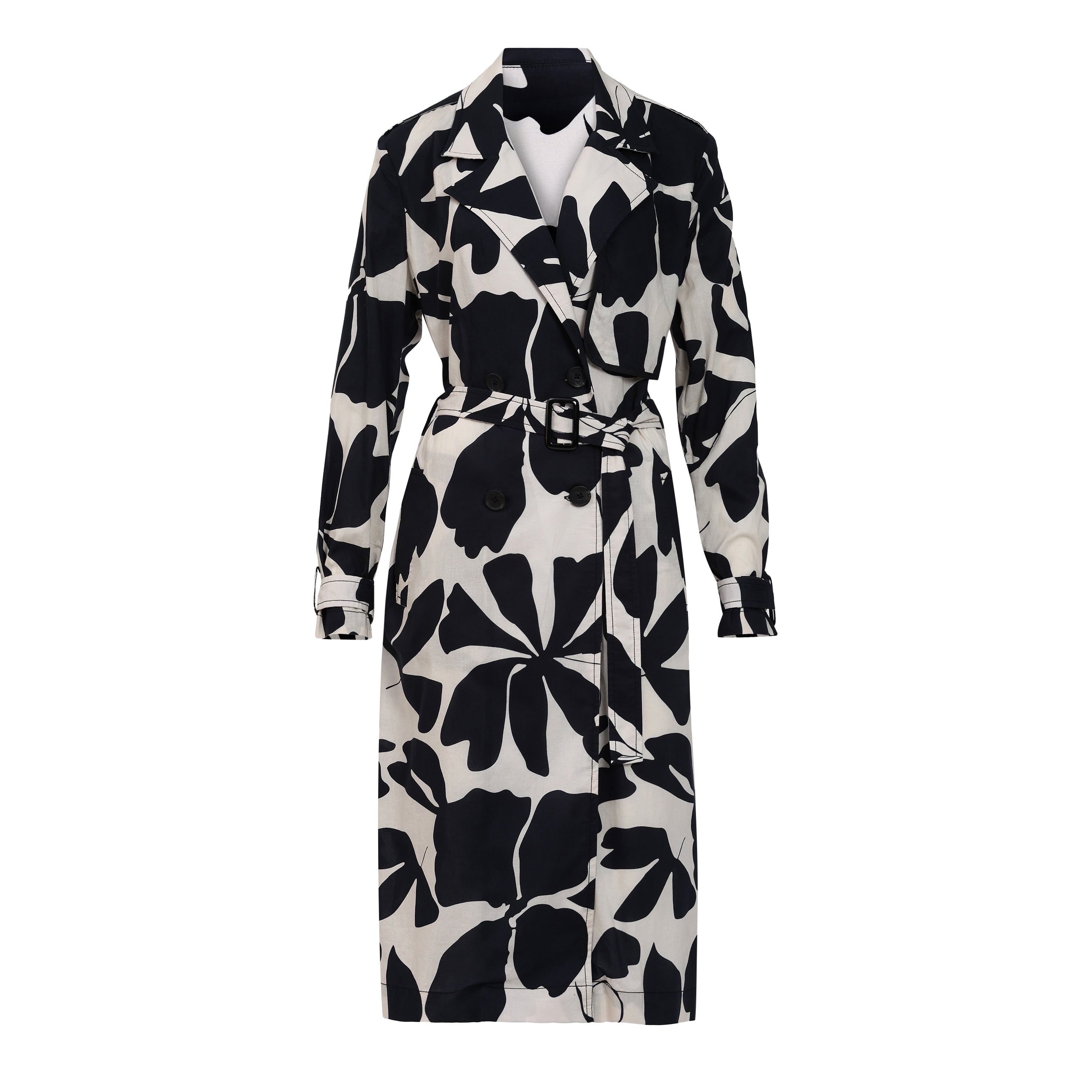 Ink & Ivory Trench Coat