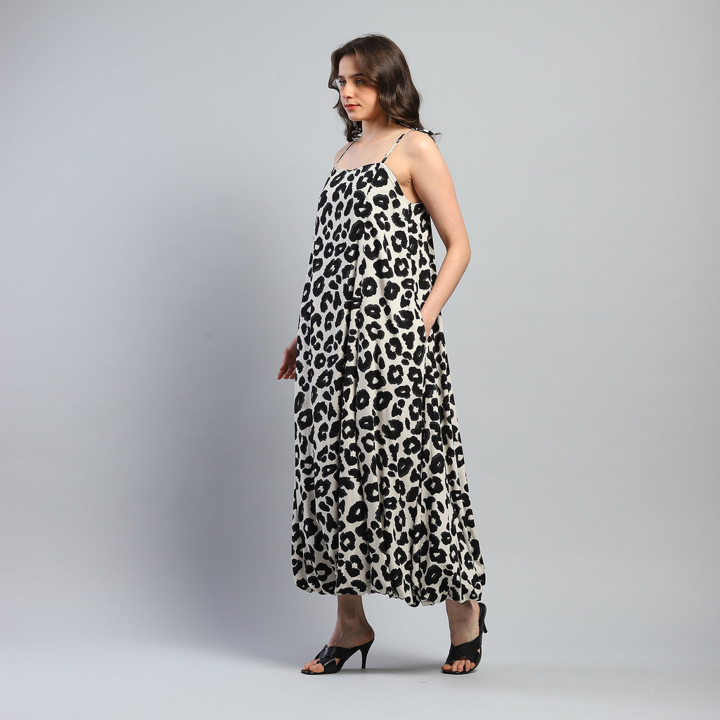 Luna Leopard Bubble Dress