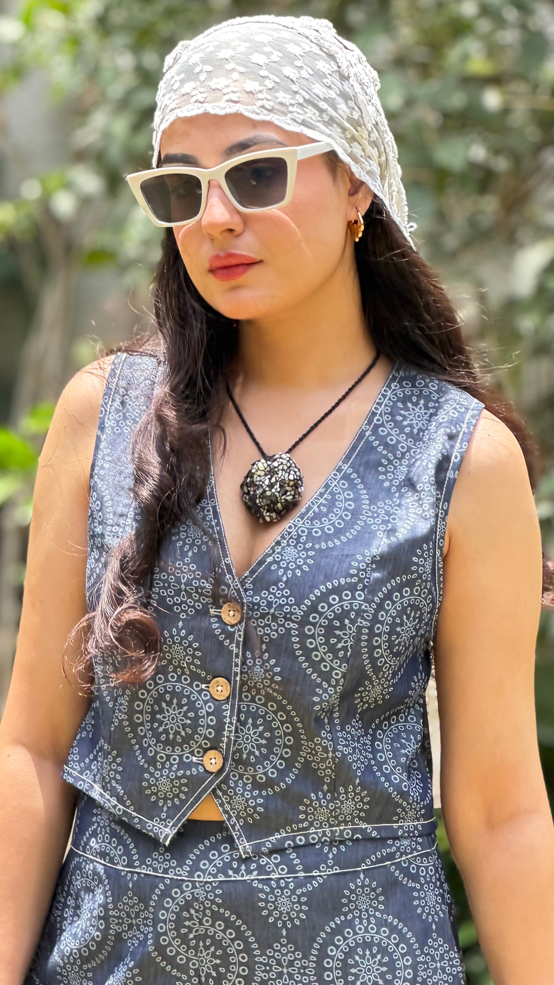 Mandala Print Vest