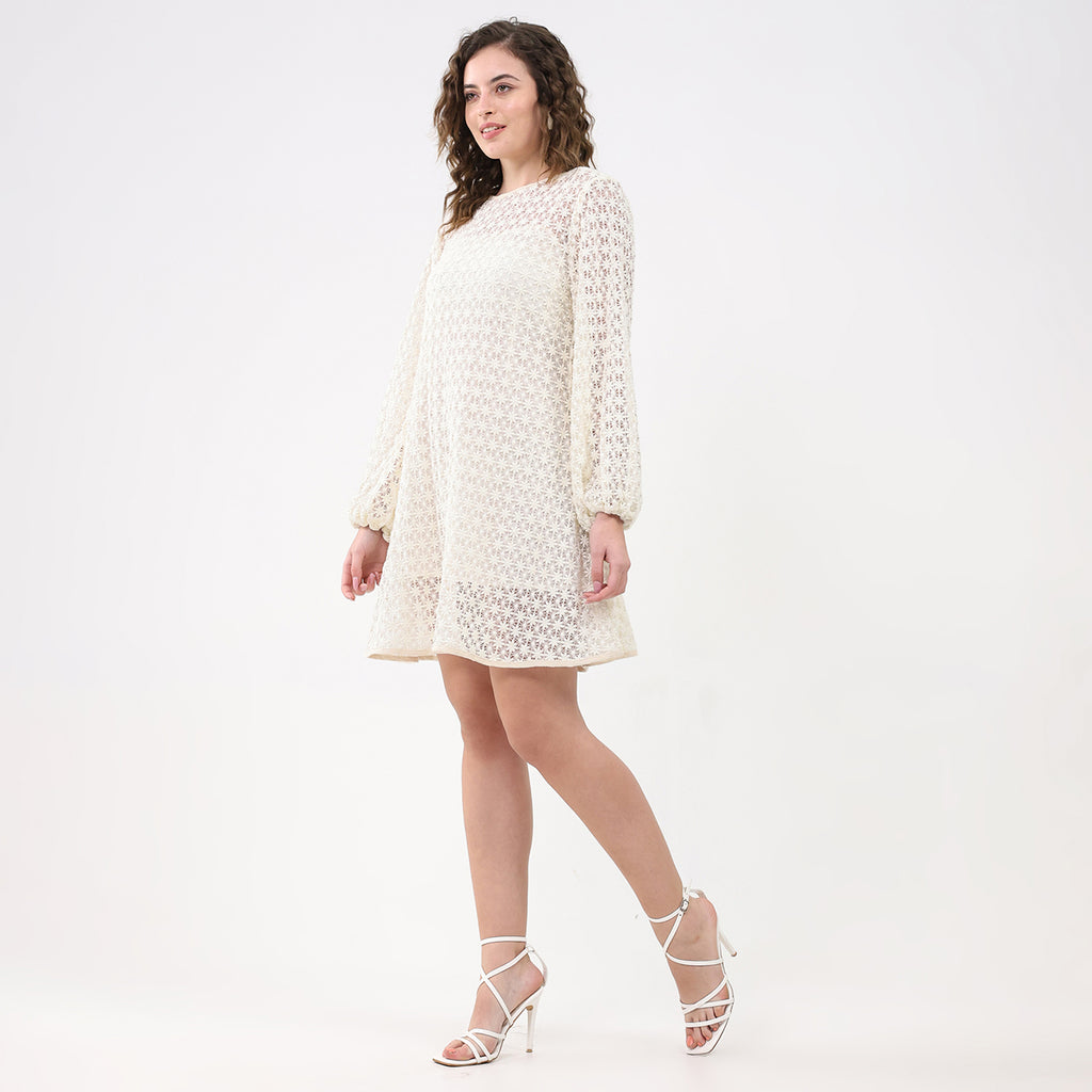 Aurora Lace Short Dress