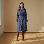 Denim Trench Coat