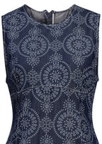 Mandala Denim Dress