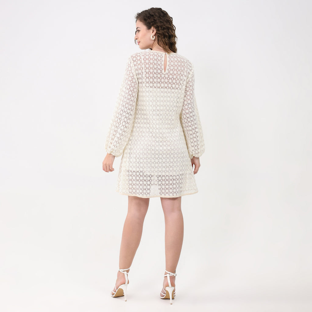 Aurora Lace Short Dress