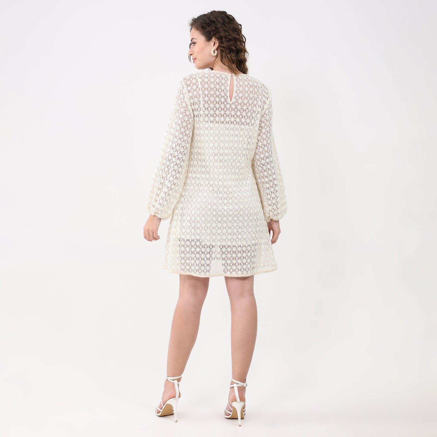 Aurora Lace Short Dress