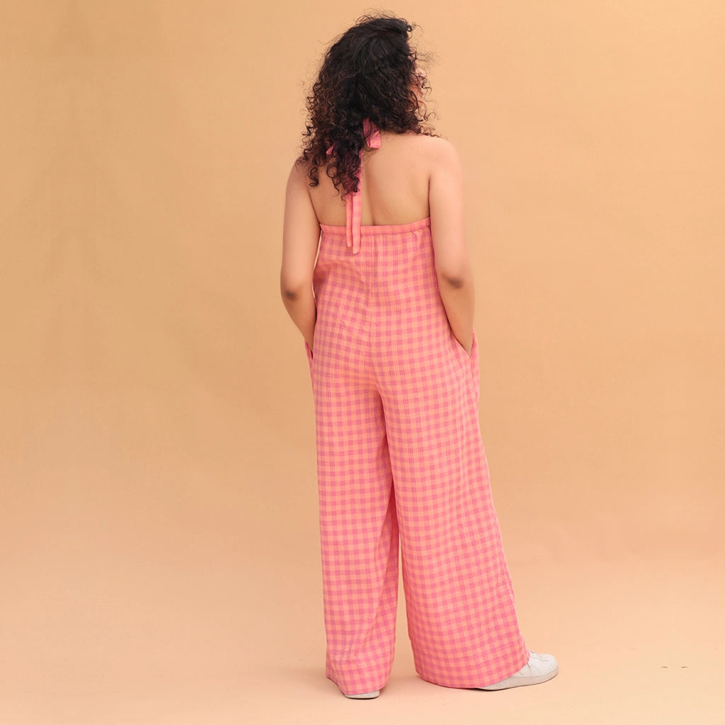 Ira Halter Neck Jumpsuit