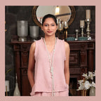 Chhaya Sleeveless Top & Reva Wide Leg Pants Set