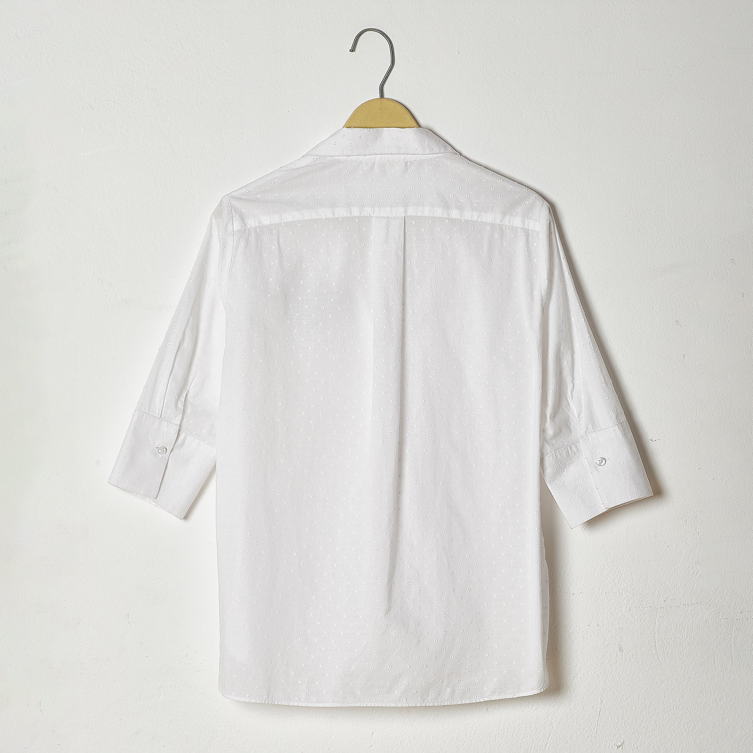 Dobby Shirt - Ash And Amber
