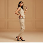 Cotton Slub Vest Coat