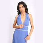 Eclipse Halter Maxi Dress