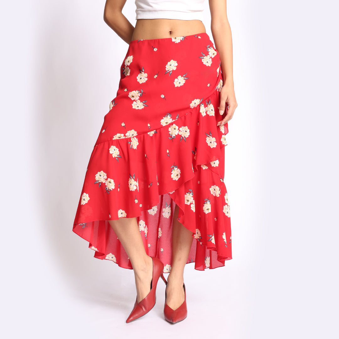 Naaz Ruffle Skirt
