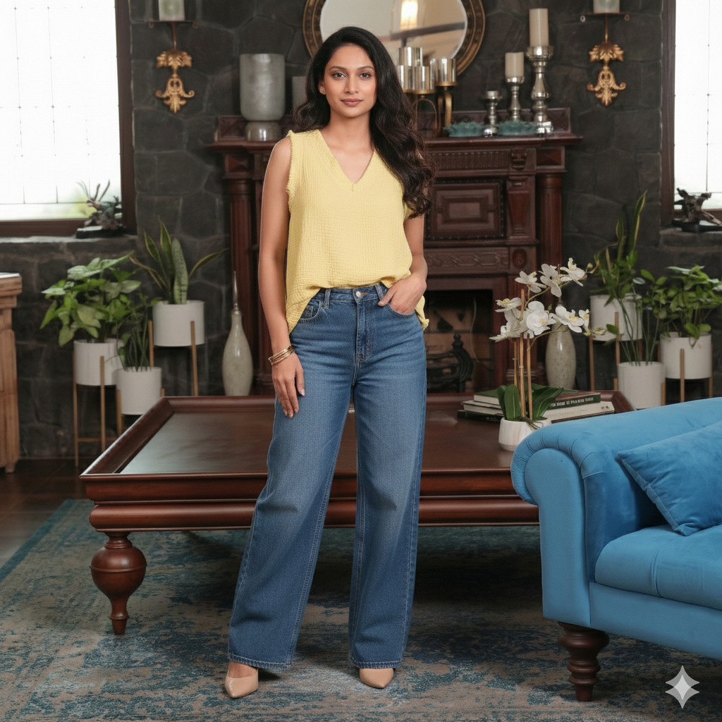 Chhaya Sleeveless Top