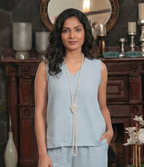 Chhaya Sleeveless Top