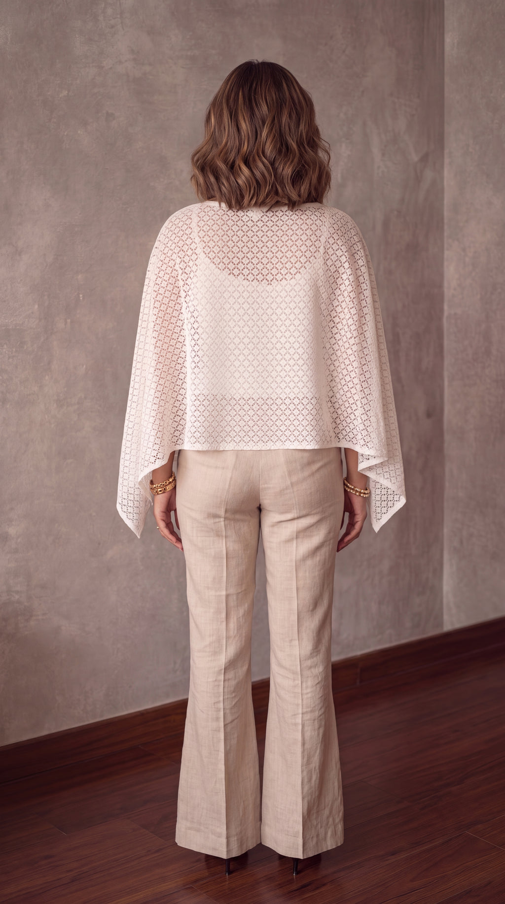 Elara Lace Cape