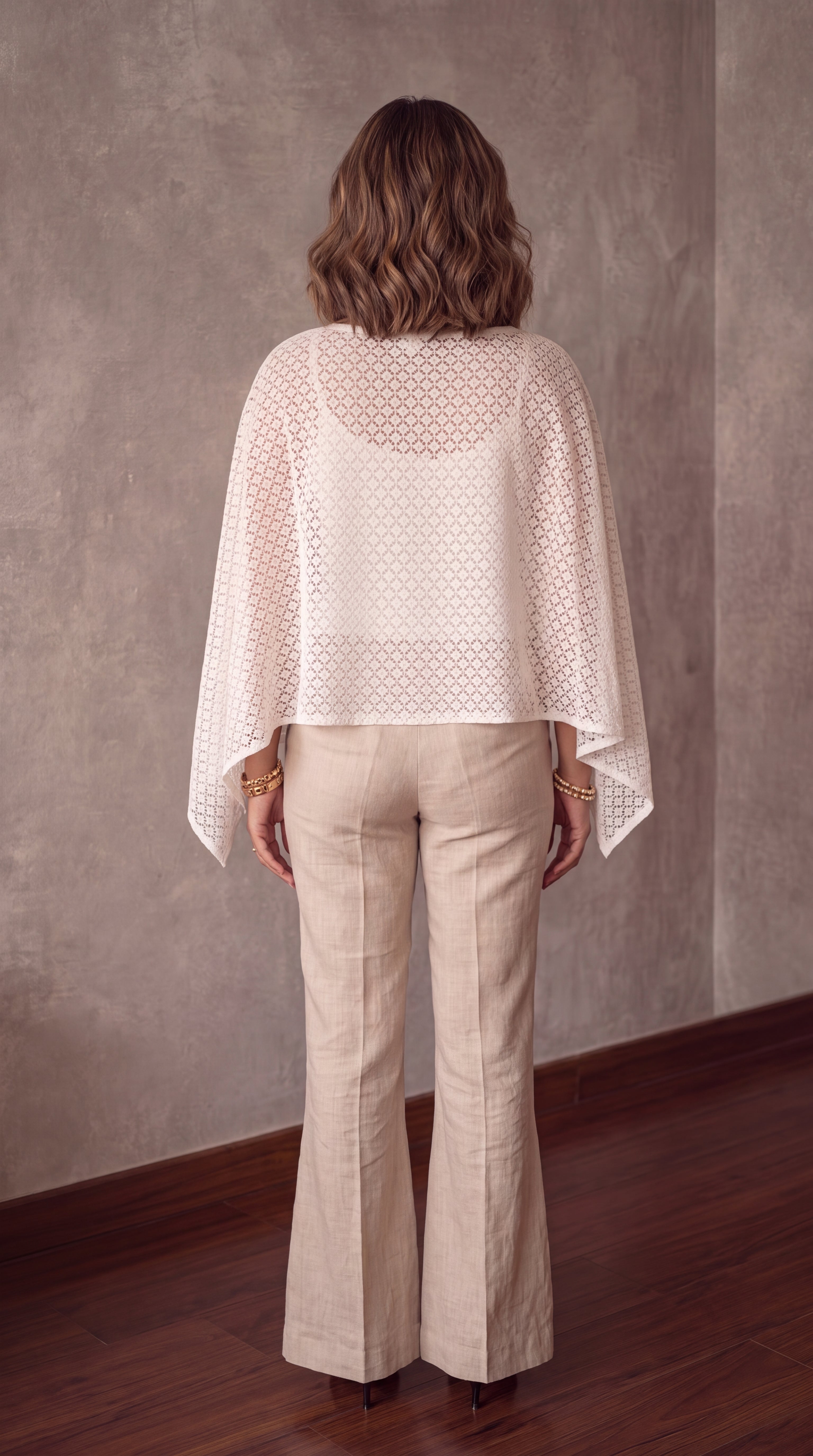 Elara Lace Cape