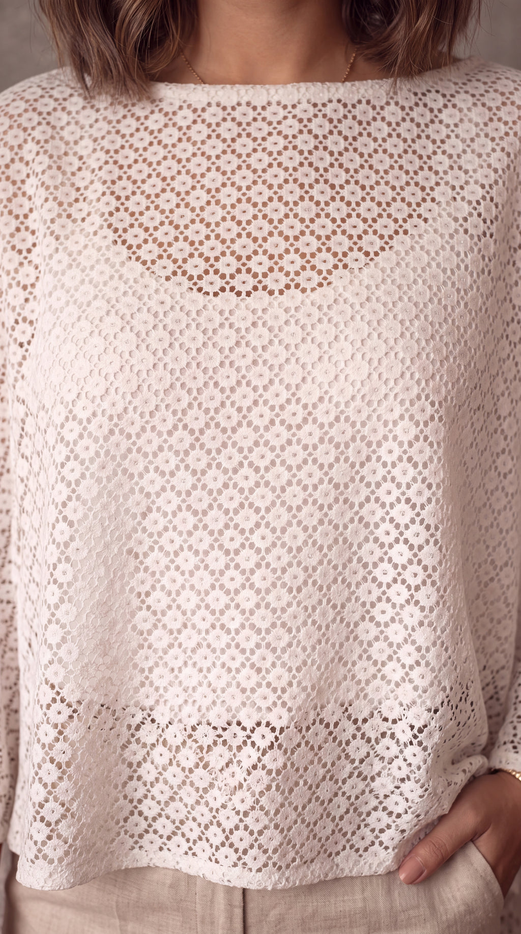 Elara Lace Cape