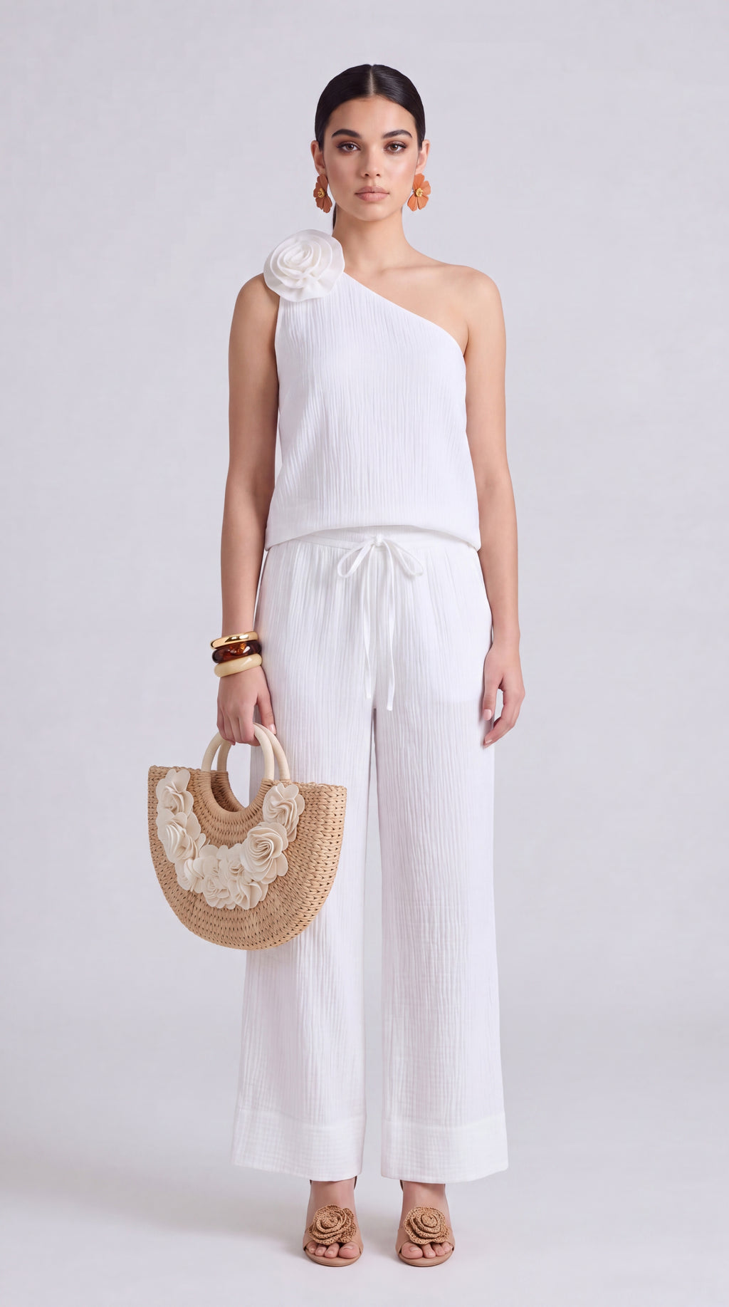 Camellia Co - ord Set - Ash And Amber