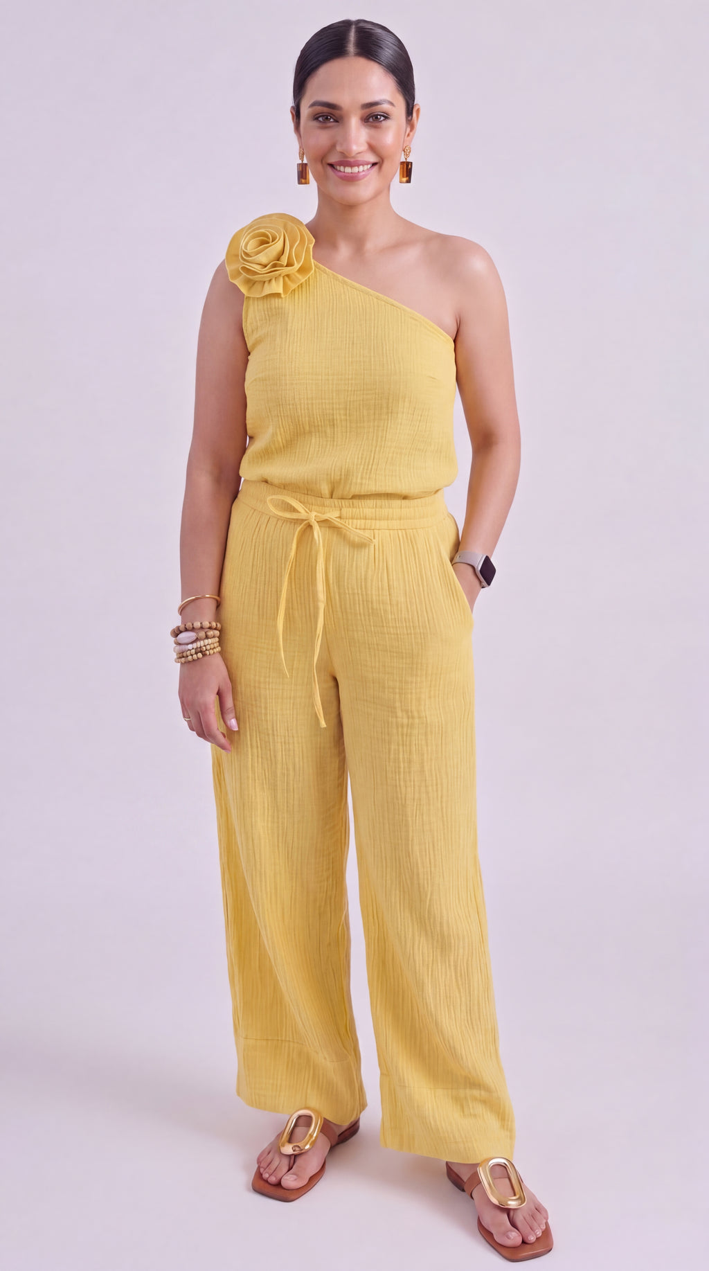 Camellia Co - ord Set - Ash And Amber