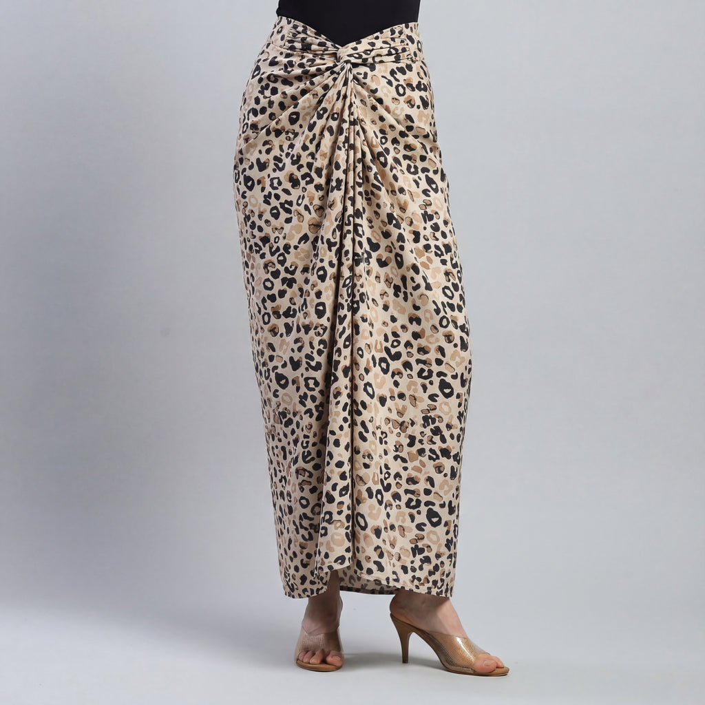 Leo Wrap Skirt - Ash And Amber