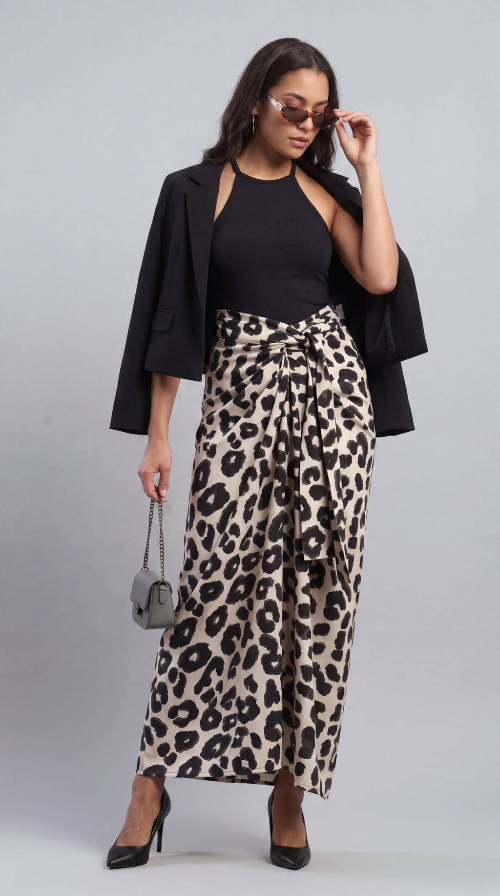 Savanaah Wrap Skirt - Ash And Amber