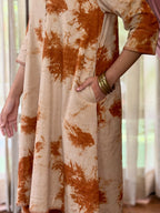 Rustic Muse kurta - side pocket detail