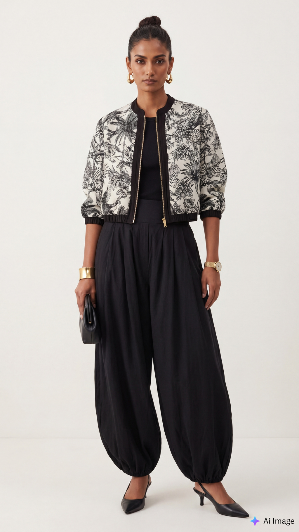 Short Jacquard Jacket