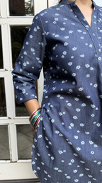 The Denim Bloom Cord-Set
