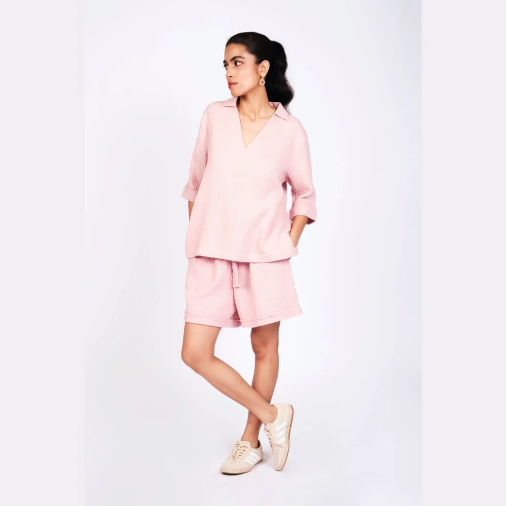 Mehak Top & Anaya Shorts Set