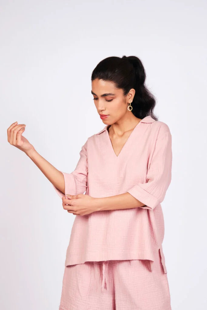 Mehak Top & Anaya Shorts Set