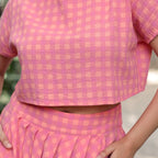 Meher Top and Skirt set