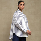 Stripe Sequence Shirt - Ash And Amber