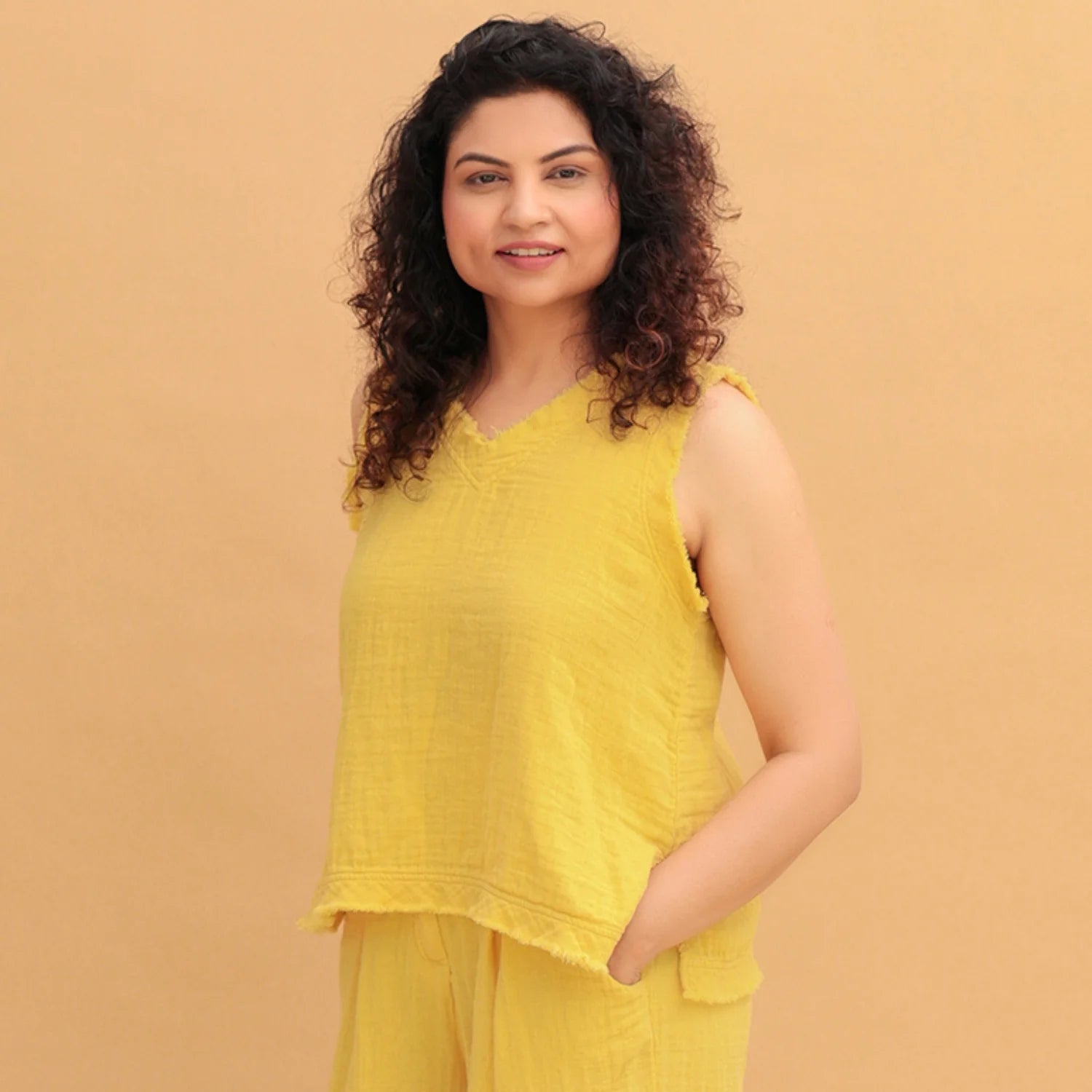 Chhaya Sleeveless Top