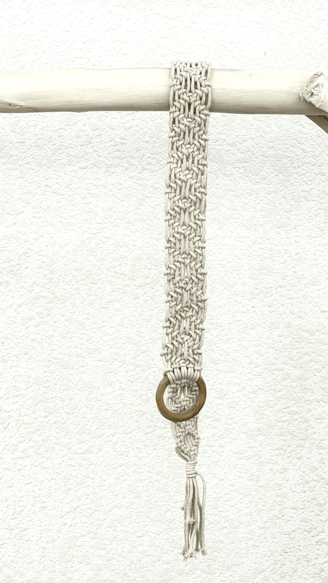 Macrame Belt in Woven - Ash And Amber