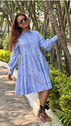 Tropical Tiered Dress - Ash And Amber