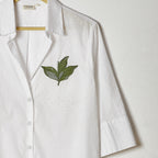 Dobby Shirt - Ash And Amber