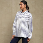 Stripe Sequence Shirt - Ash And Amber