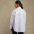 Stripe Sequence Shirt - Ash And Amber