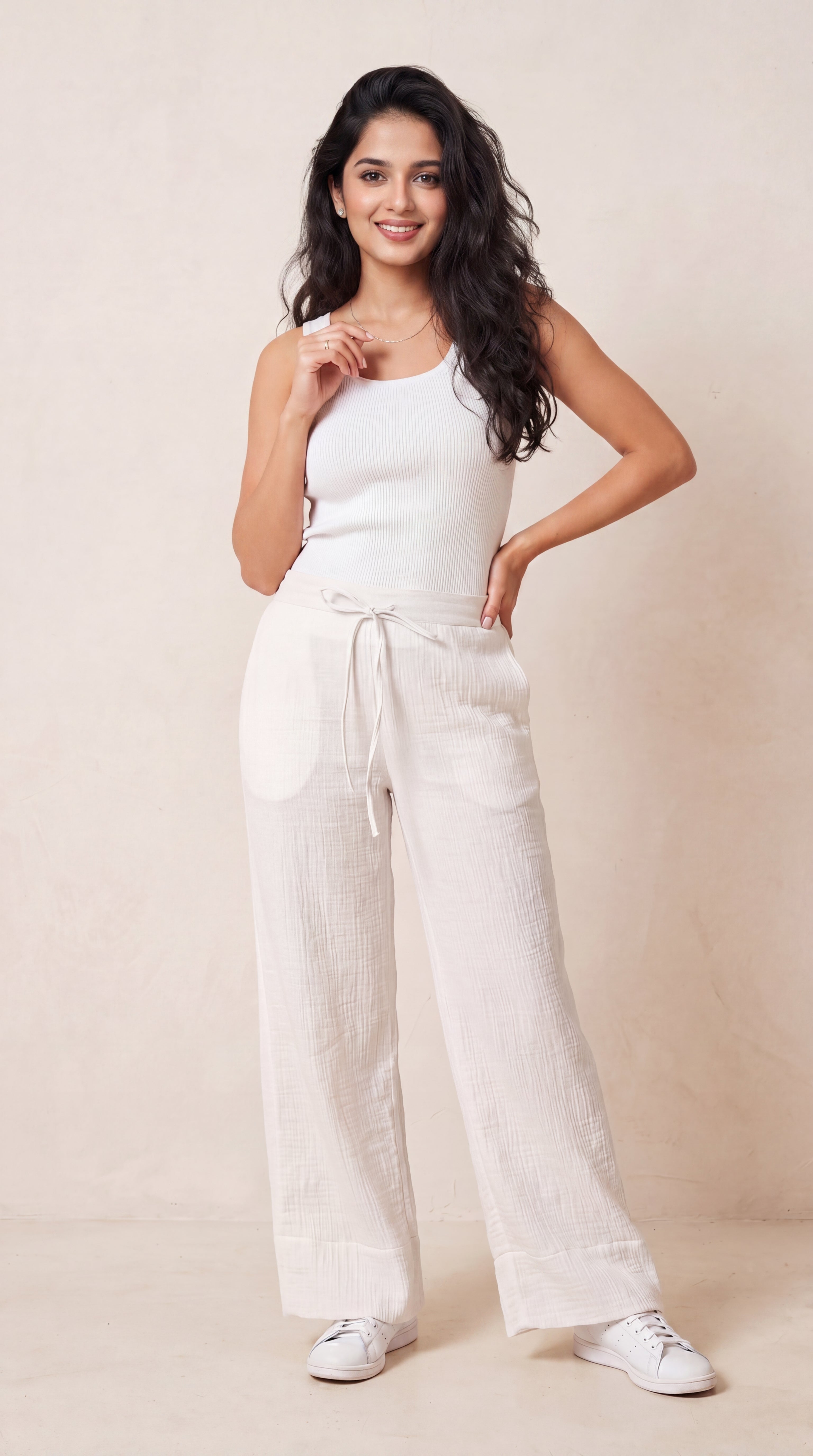 Reva Wide Leg Pants - Ash And Amber
